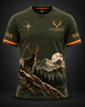Camiseta de Caza YOI – Diseño Ciervo