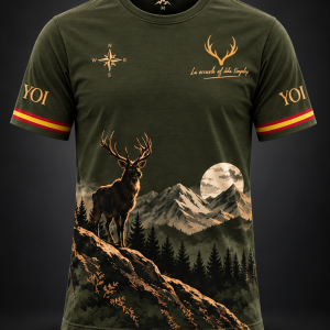 Camiseta de Caza YOI – Diseño Ciervo